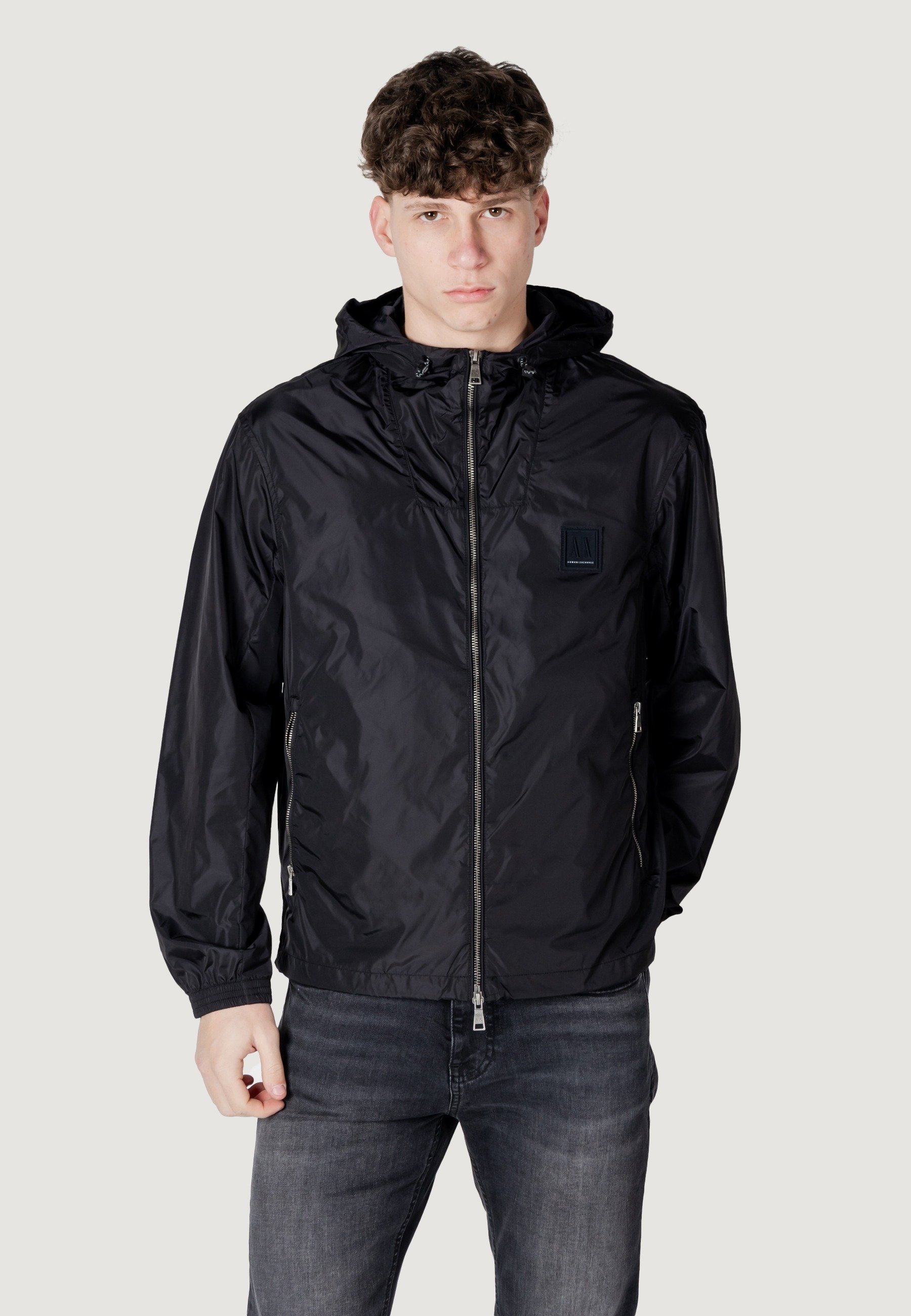 Armani Exchange Light jacket - black - Zalando.co.uk