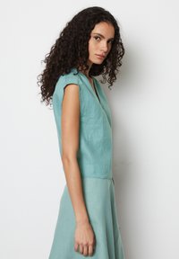 Marc O'Polo FEMININE GATHERING SHOULDER  - Camicetta - soft teal