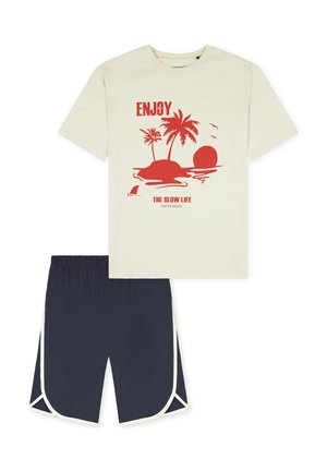 Schiesser SET  - Pyjama set - creme