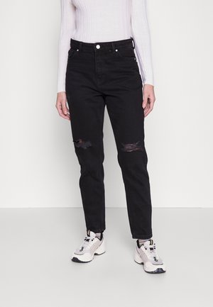 ONLY Petite ONLJAGGER - Slim fit jeans - washed black