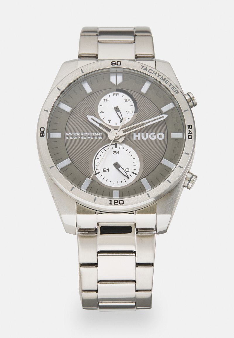 Hugo Fast HUGO FAST - Montre - silver-coloured/argenté - ZALANDO.FR