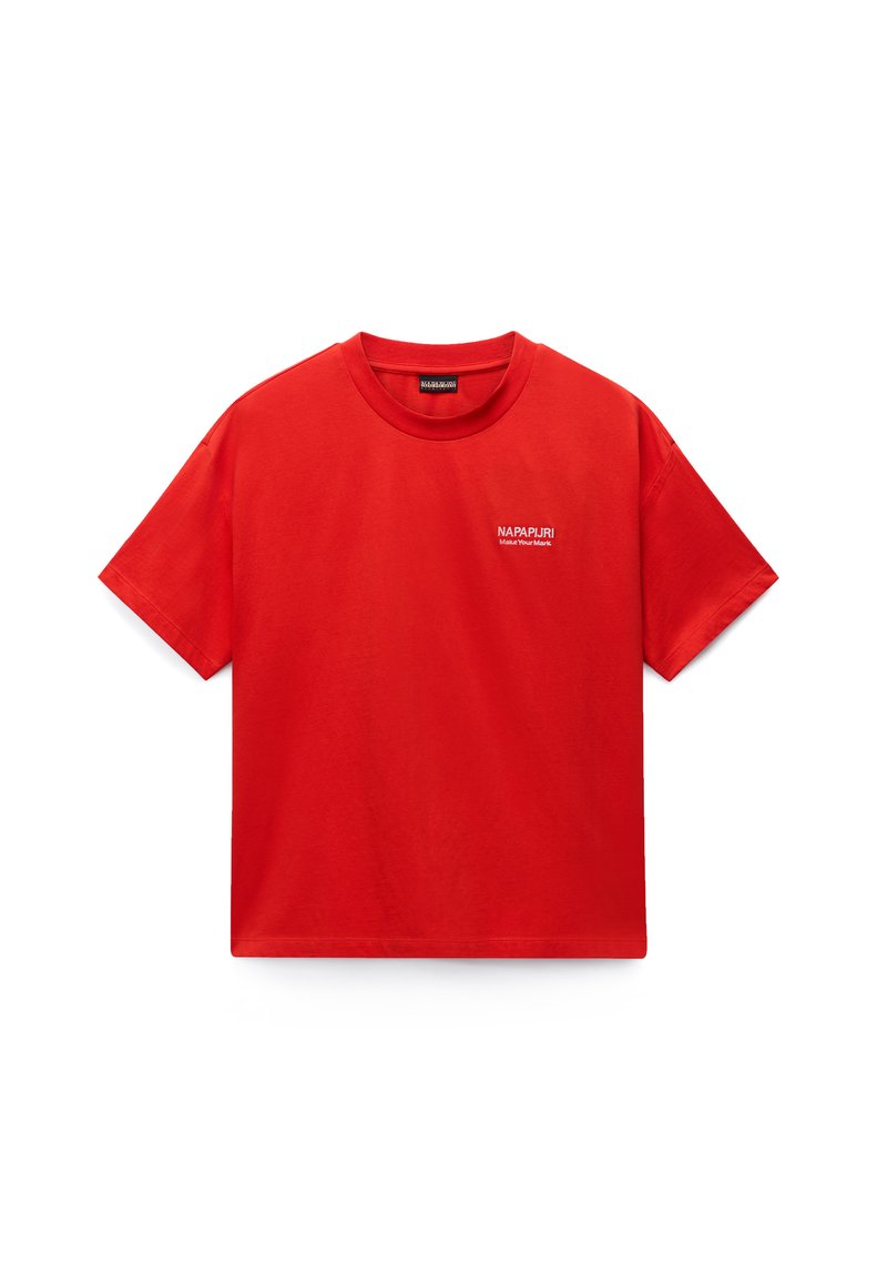 Napapijri T-shirt print rood