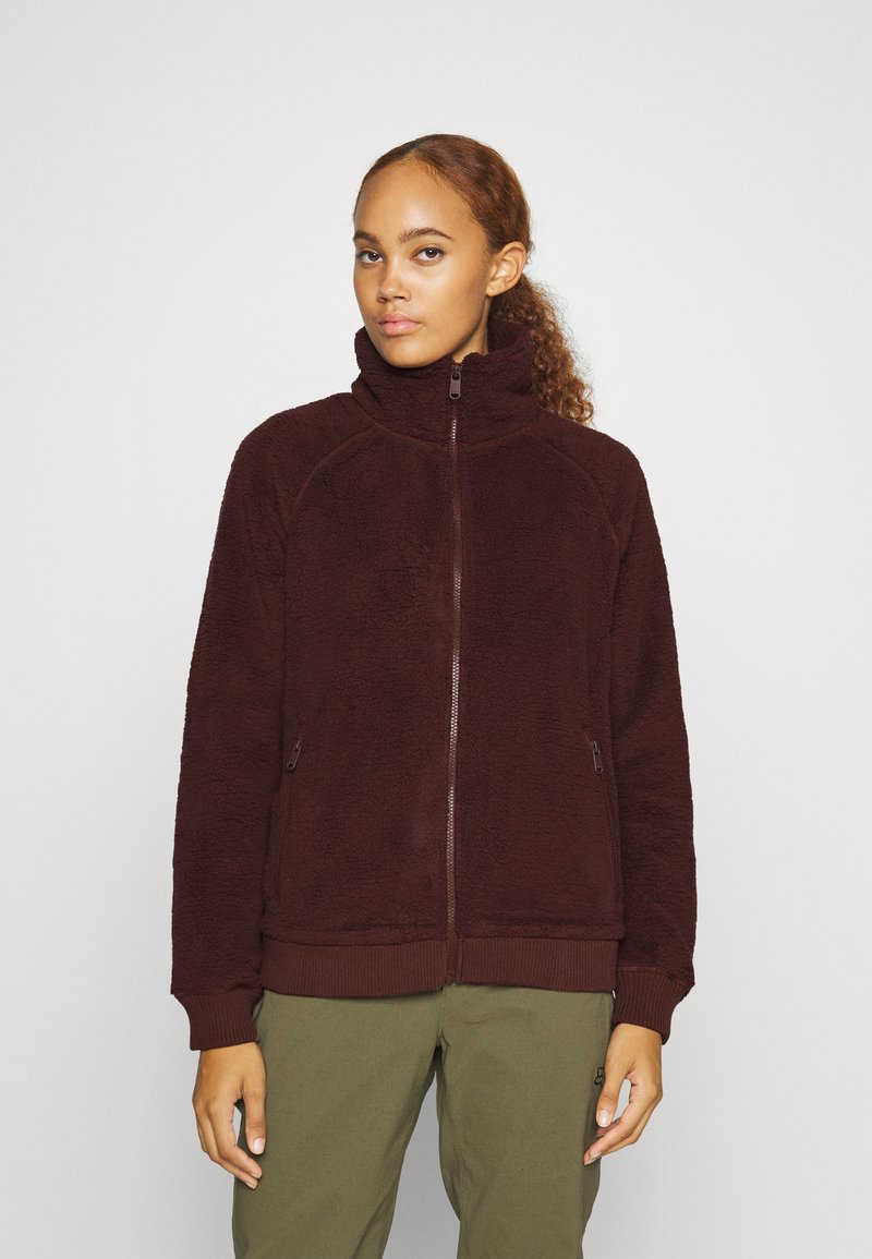 Athleta TUGGA JACKET Giacca in pile mahogany/bordeaux Zalando.it