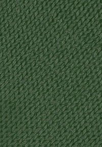 Ciemnozielony, teksturowany materiał z wzorem tkanym, charakteryzujący się jednolitą fakturą i brakiem widocznych wzorów lub dodatkowych akcentów.