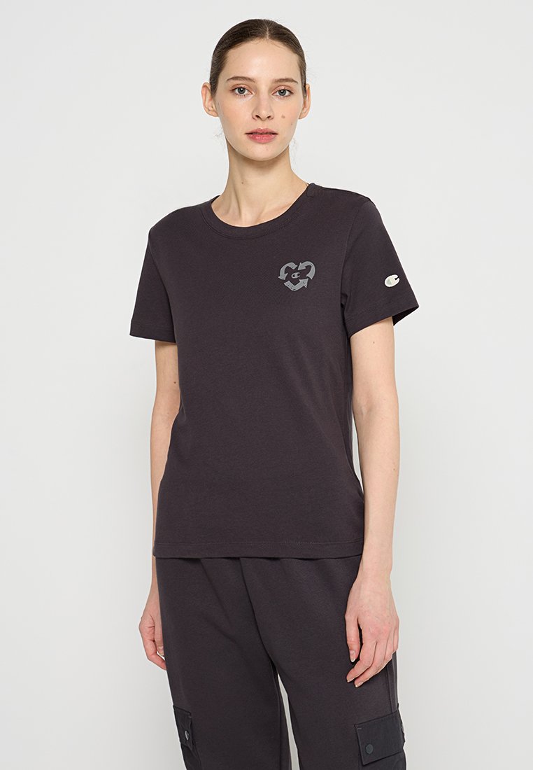 Champion T-shirt basic zwart