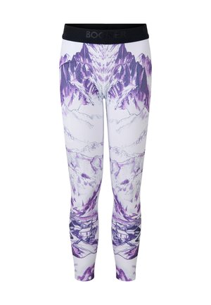 TIGHTS LENYA - Leggings - violett weiß