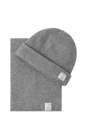 EDWARD SET - Bufanda - dark grey marl