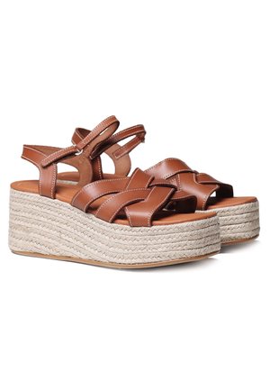 CRISTINA - Sandaler m/ kilehæl - cuiro