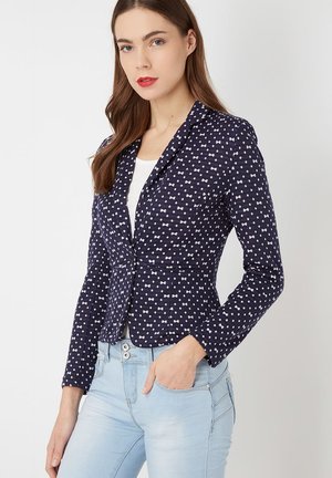ENTALLADA ESTAMPADA - Blazer - azul