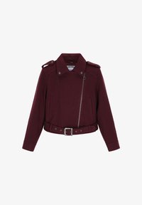 Unselected, burgundy