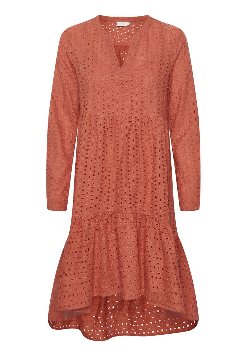Kaffe Day dress - burnt orange denim - (Pre-owned) - Zalando.ie