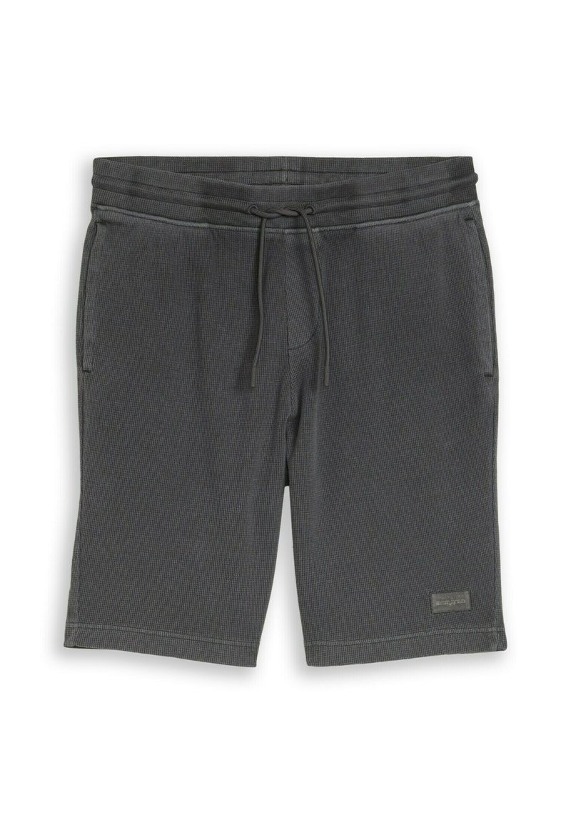 TOM TAILOR MIT WAFFELSTRUKTUR - Jogginghose - tarmac grey/grau - Zalando