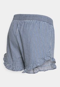 Pieces Maternity PMVIBE - Calções - light blue denim/bright white