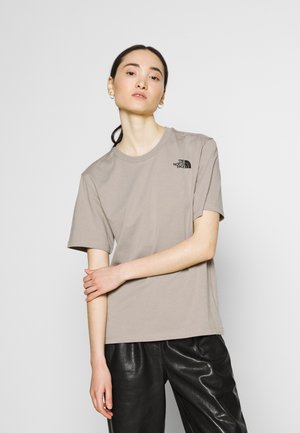 REDBOX TEE - Print T-shirt - mineral grey