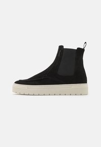Antony Morato MARTIN HIGH-TOP SNEAKERS - Korkeavartiset tennarit - black