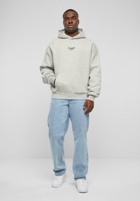 PROHIBITED GARMENT - Jersey con capucha - greymelange