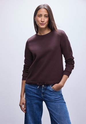 MIT RIPPDETAIL - Sudadera - rot
