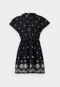 VMTASJA WIDE SHORT DRESS  - Φόρεμα ημέρας - black/white