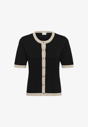 Kaffe, KALIZZA CONTRAST - Gilet - black deep