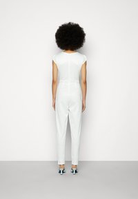 WAL G. SHORT SLEEVE JUMPSUIT - Macacão - white