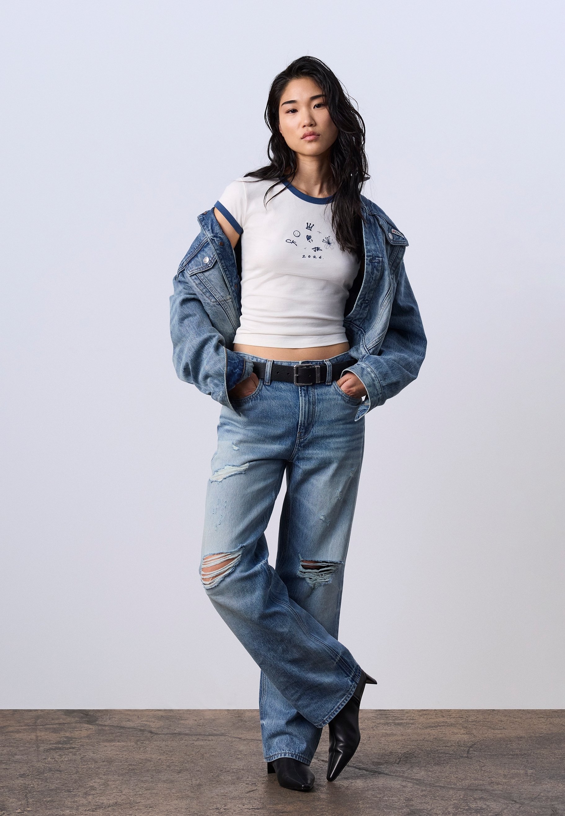 Calvin Klein Jeans JUNG KOOK FOR CALVIN KLEIN 90S STRAIGHT JEANS