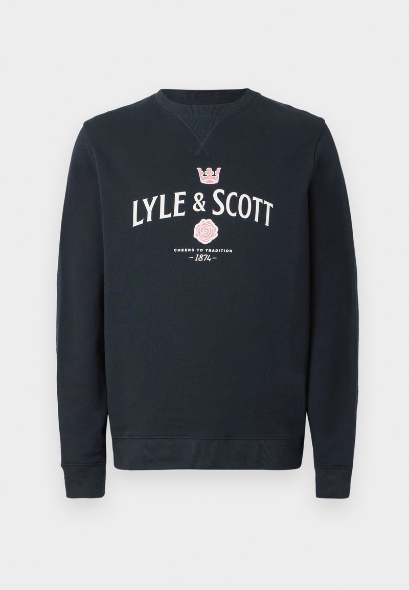 Lyle & Scott Sweater donkerblauw