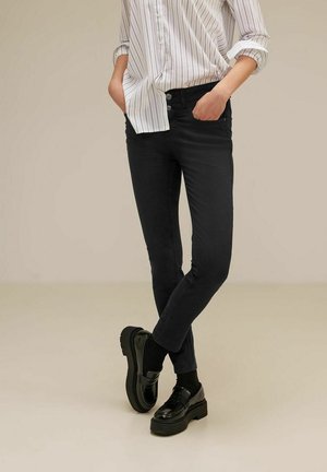 Slim fit jeans - mottled black