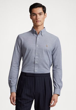 KNIT OXFORD SHIRT - Overhemd - newport navy