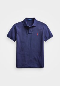 SLIM FIT MESH POLO SHIRT - Polosärk - newport navy