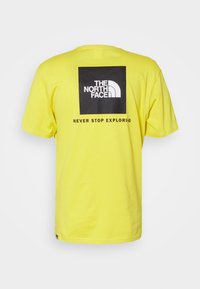 The North Face REDBOX TEE - T-shirt estampada - acid yellow