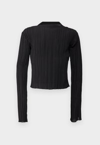 PLISSEE TURTLENECK UNISEX - Långärmad tröja - black