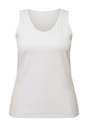 Ulla Popken, CARACO BODYSHAPING BRETELLES LARGES - Caraco - snow white