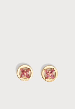 Guess, FLOWERS STUDS - Σκουλαρίκια - yellow gold-plated/white