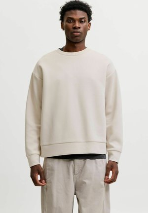 Jack & Jones, JACK & JONES SWEATSHIRT BARRON PULLOVER - Sweatshirt - moonbeam