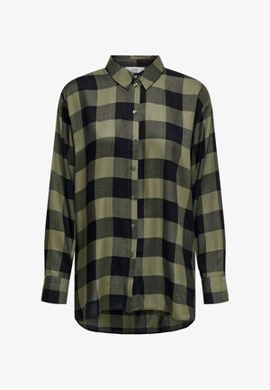 JDY LANGE STAY - Button-down blouse - olive