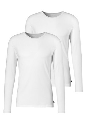 H.I.S 2 PACK - Unterhemd/-shirt - weiß