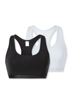 2-PACK  SUPER SOFT - Toppe - schwarz  weiß