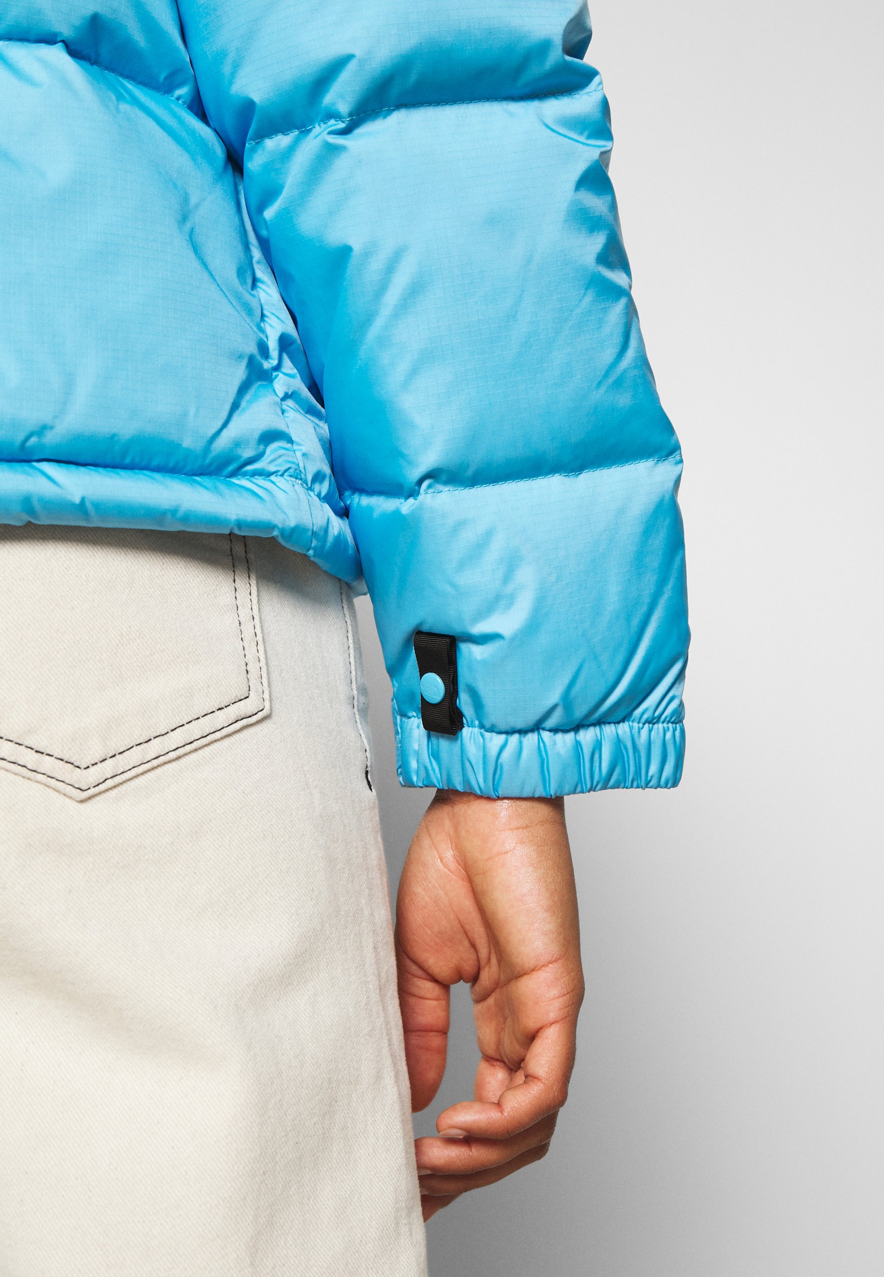 blue nuptse jacket