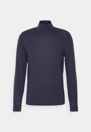 Calvin Klein MOCK NECK - Striktrøje - night sky