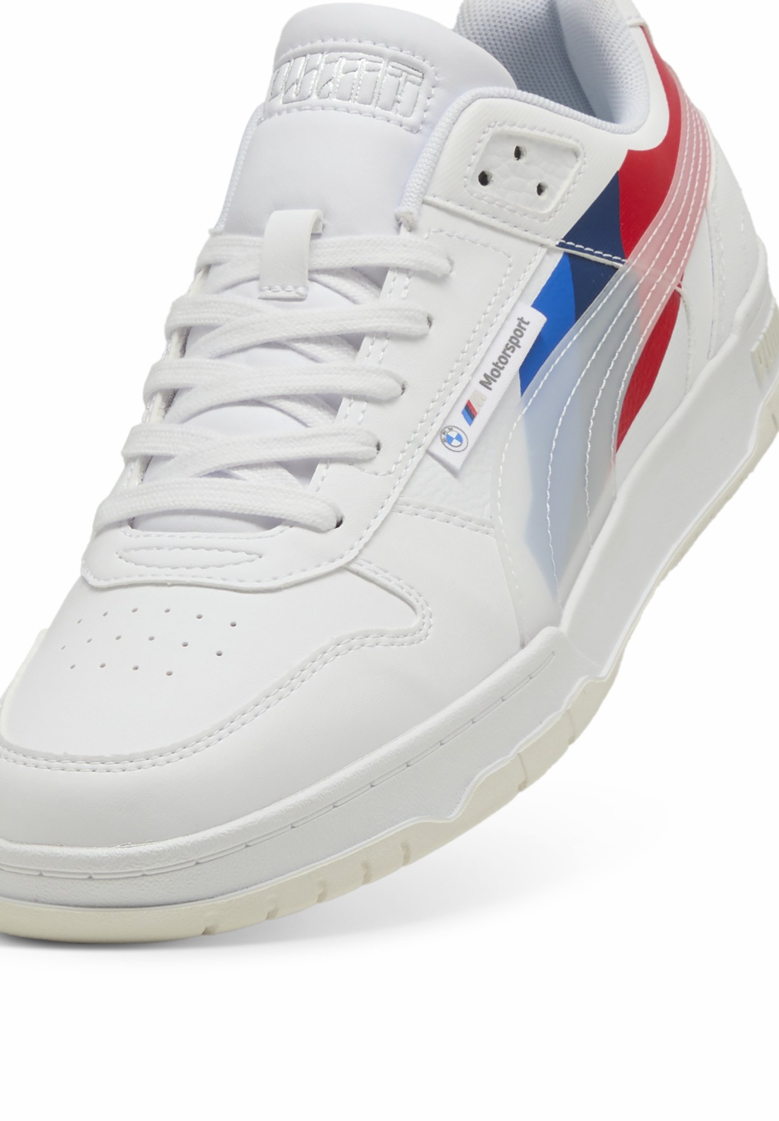 Puma BMW M MOTORSPORT RBD GAME SNEAKERS MIT NIEDRIGEM PROFIL - Sneakers -  white-pop red/hvid - Zalando.dk
