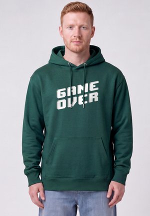 watapparel, GAME OVER UNISEX - Kapuzenpullover - glazed green