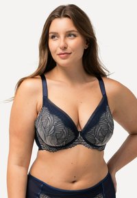 Ulla Popken - Beugel BH - dark blue Miniatuurafbeelding 1