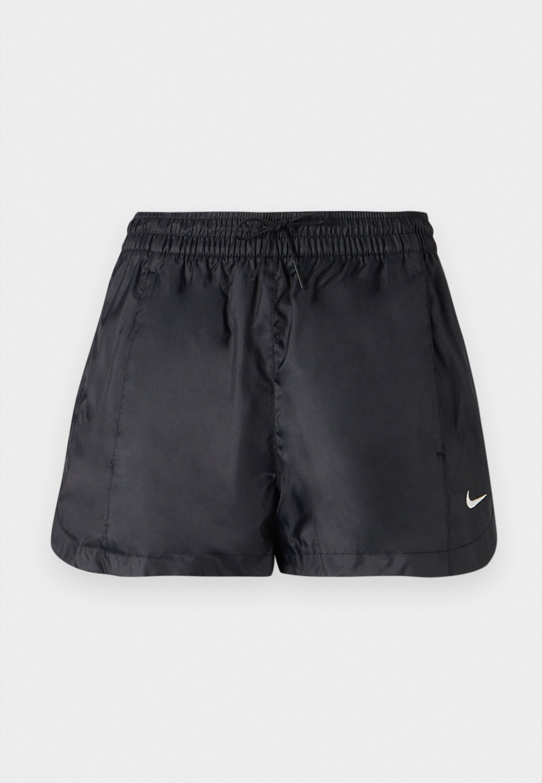 nike small logo shorts in black