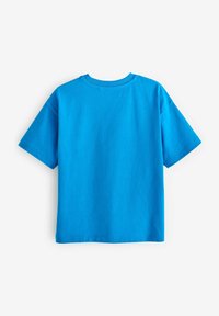 Next RELAXED SHORT SLEEVE - Jednoduché tričko - bright blue