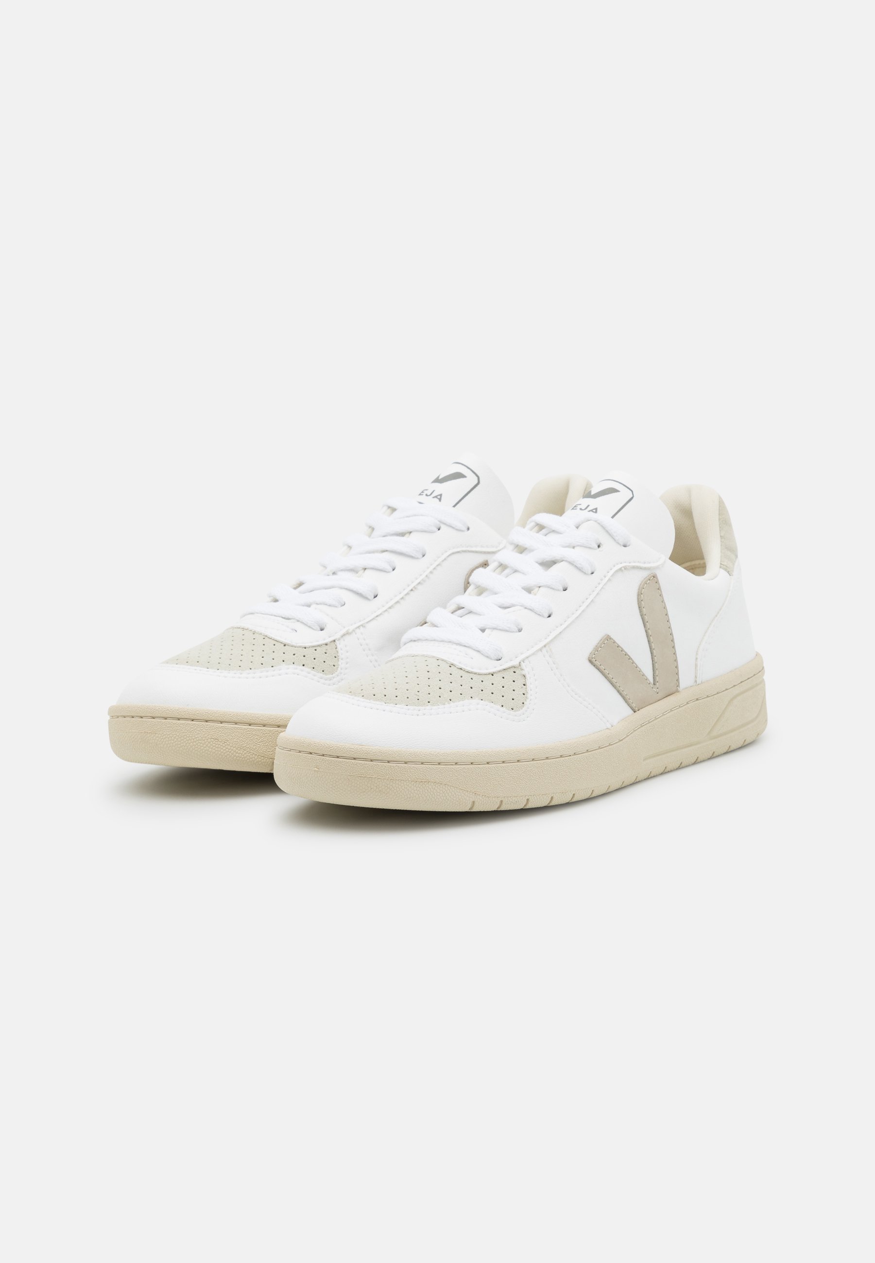 Veja V-10 - Sneakers laag - white/natural/wit - Zalando.nl