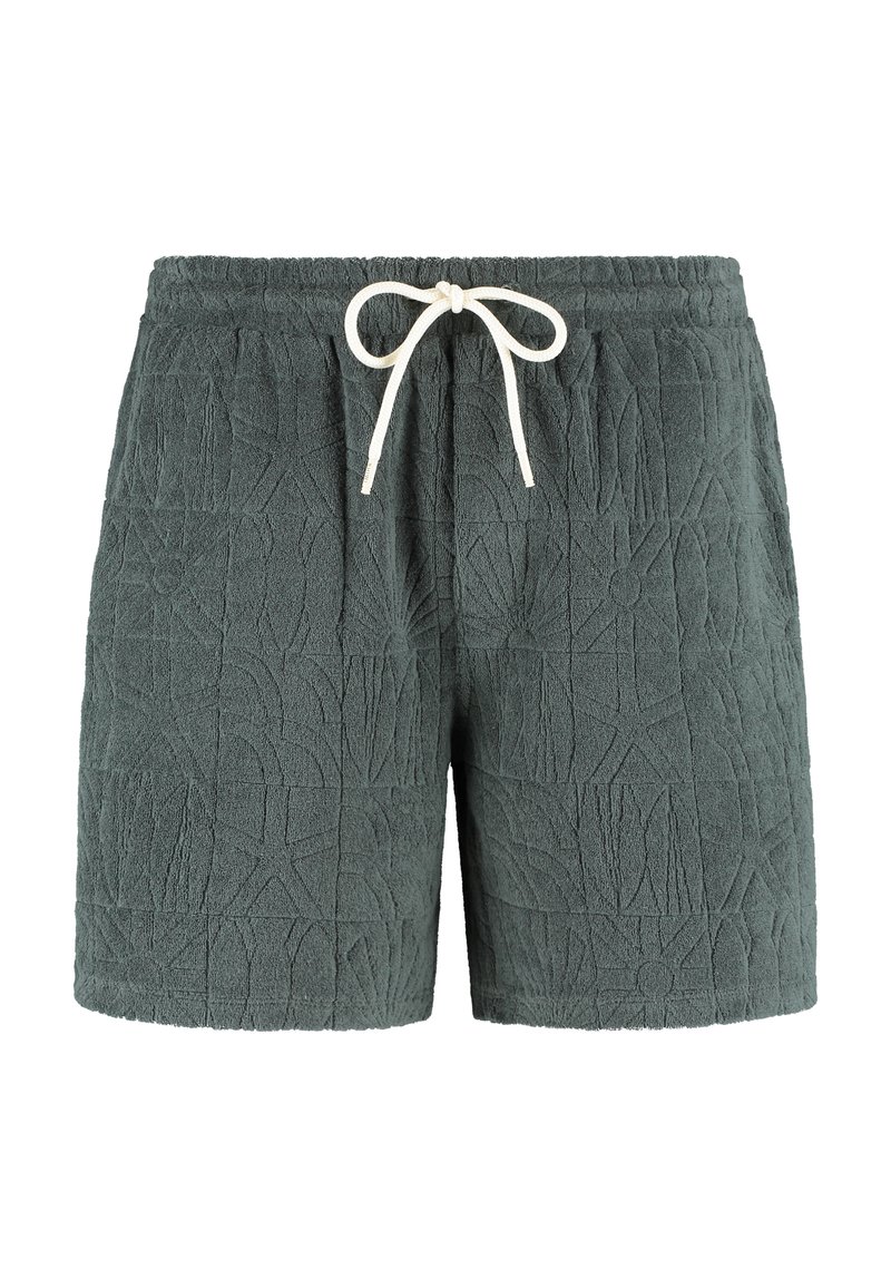 The Sunshine Brand Shorts - green smokey geo sun/groen - Zalando.nl