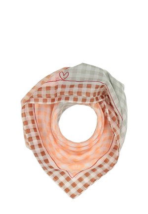 BOX CHECK STOLA - Foulard - powder rose