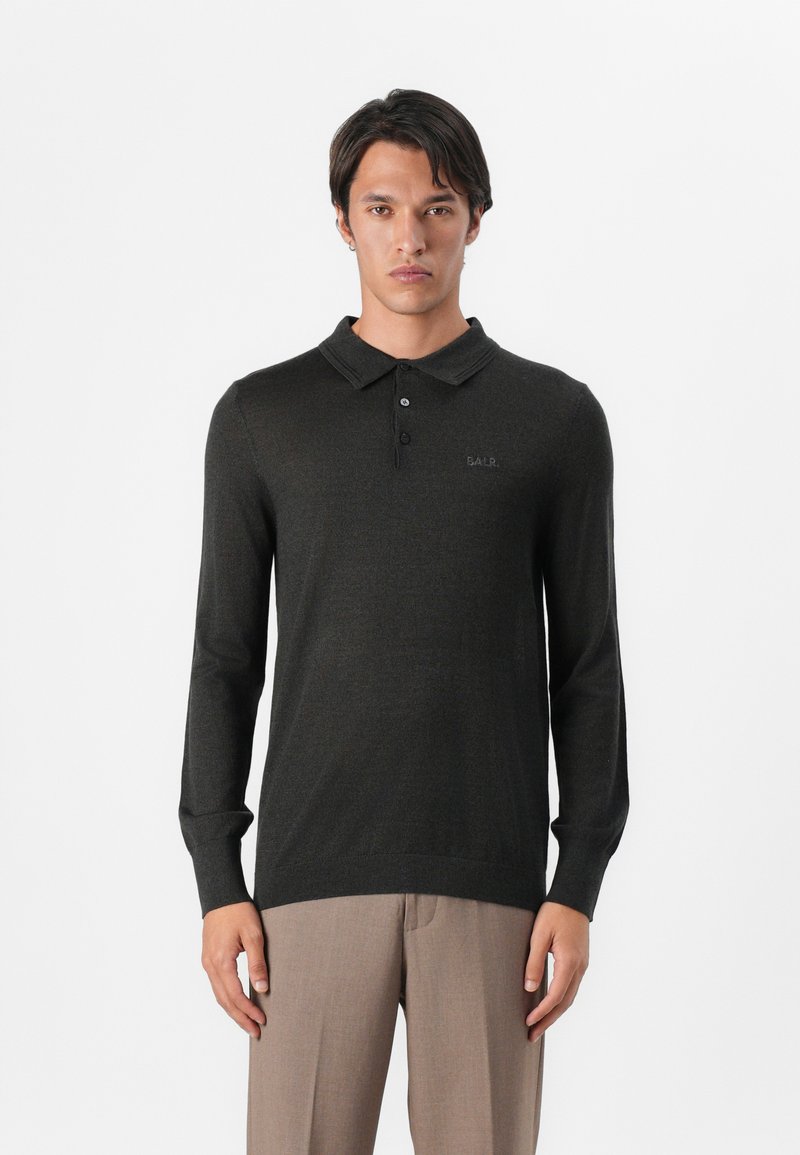 BALR. Poloshirt donkergrijs BALR. Poloshirt donkergrijs