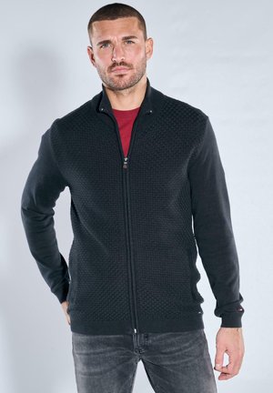 Strickjacke - schwarz