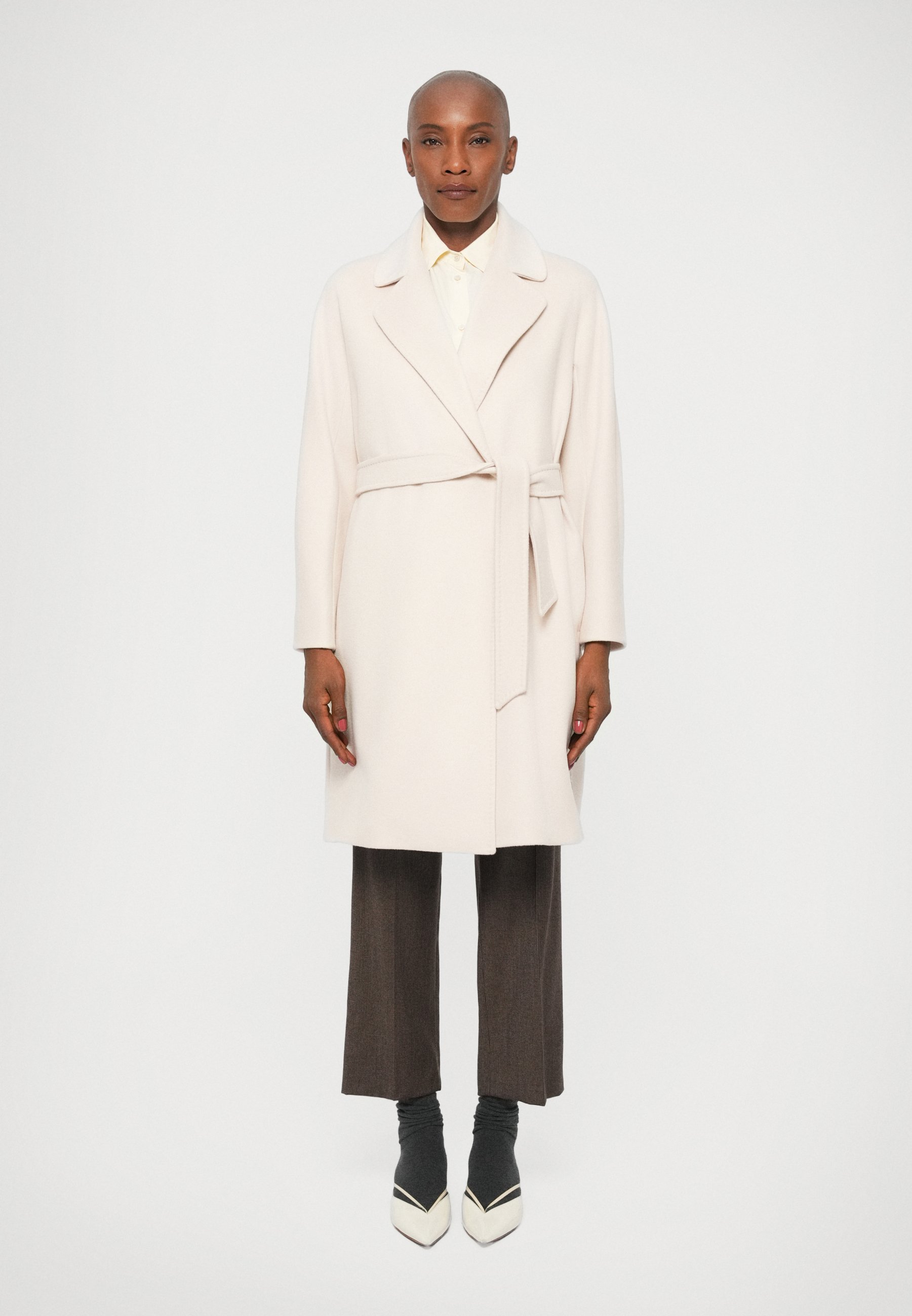 Weekend Max Mara CORTE - Classic coat - avorio/sand - Zalando.co.uk